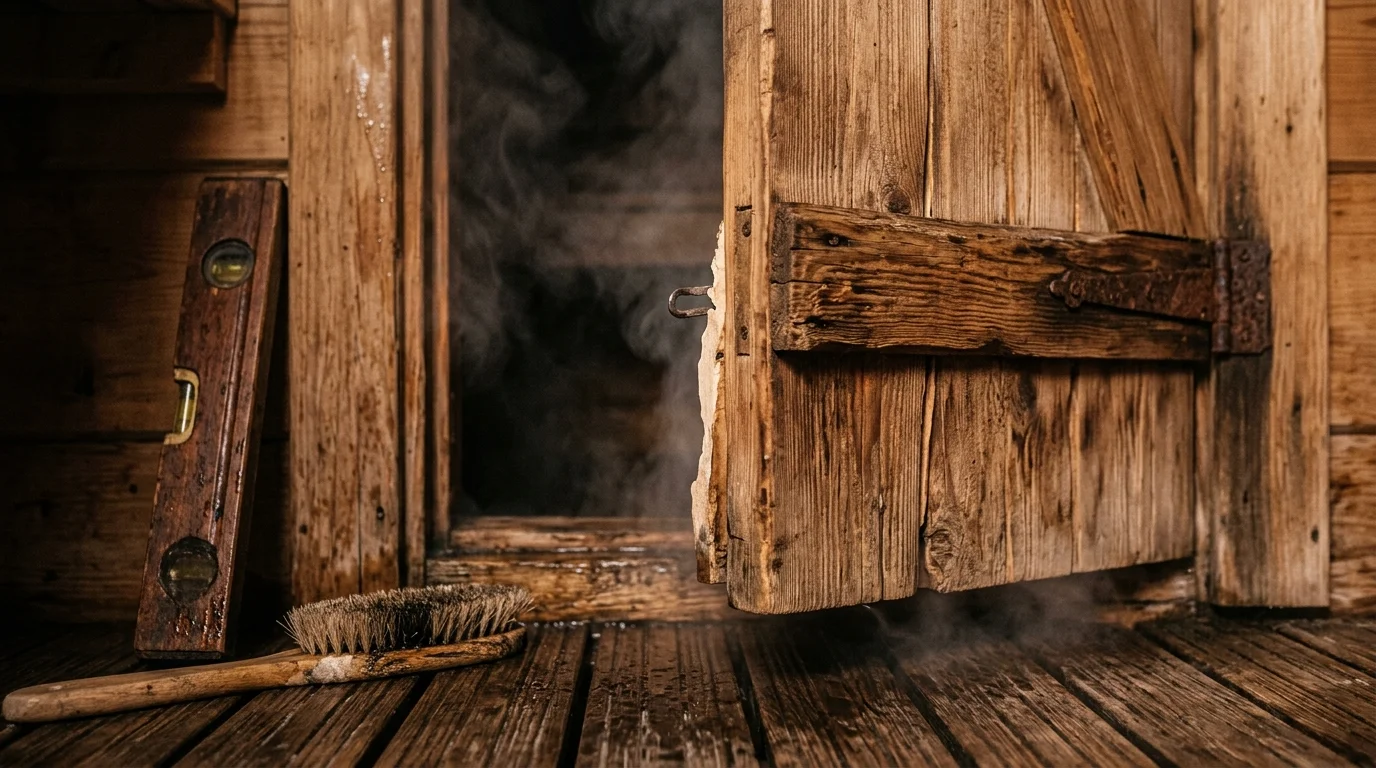 Как сделать дверь в баню своими руками: 5 критических ошибок, которые испортят вашу парилку