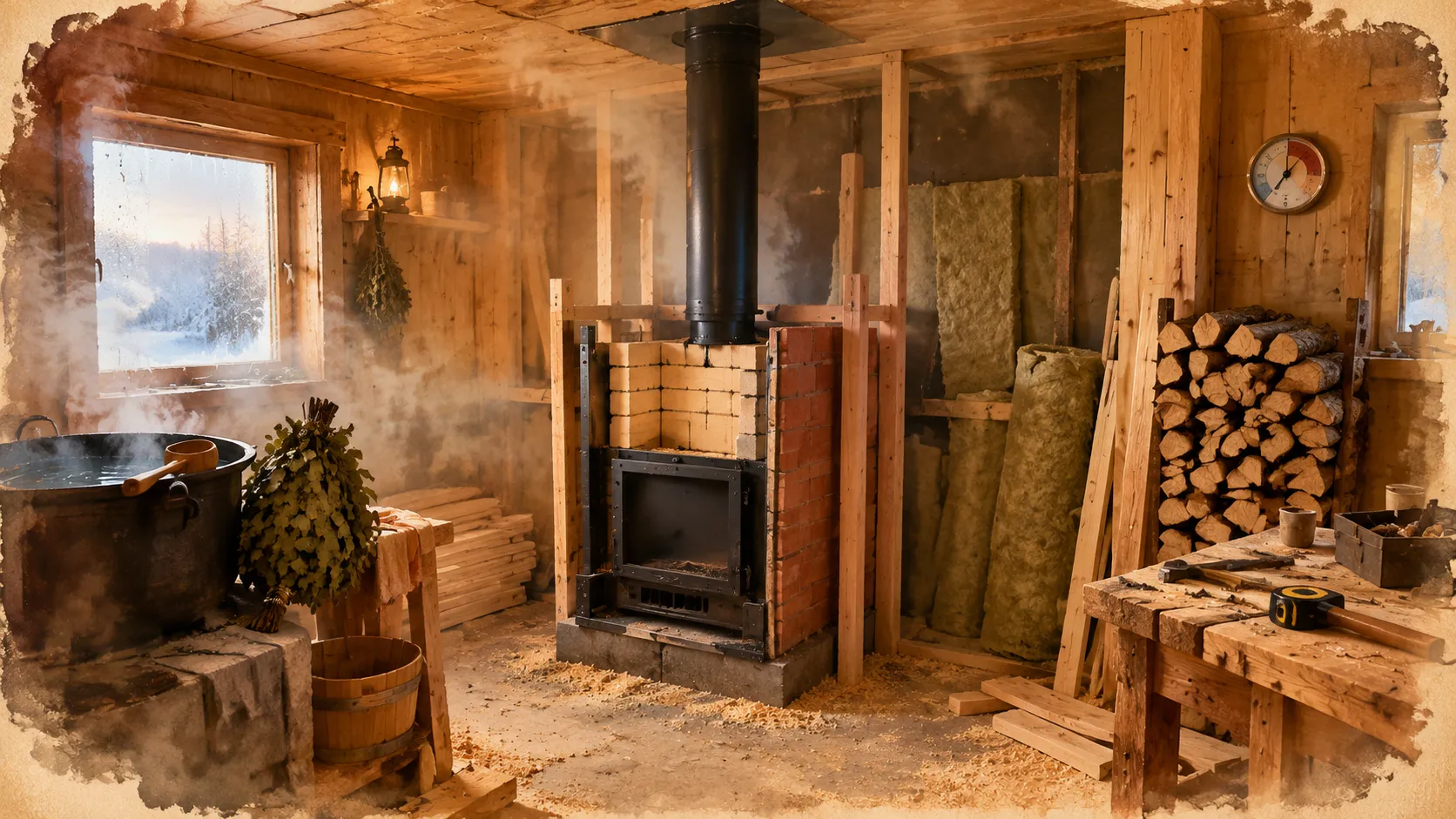 Русская баня парит влажным паром, финская сушит при 100 °C - какую из 5 бань выбрать