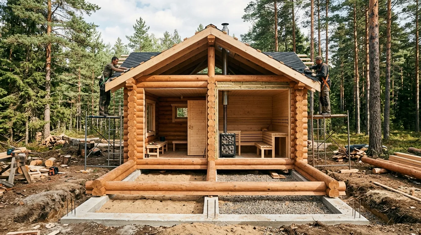 Как построить баню 6 на 3 за один сезон: 7 шагов, которые сэкономят до 30% бюджета